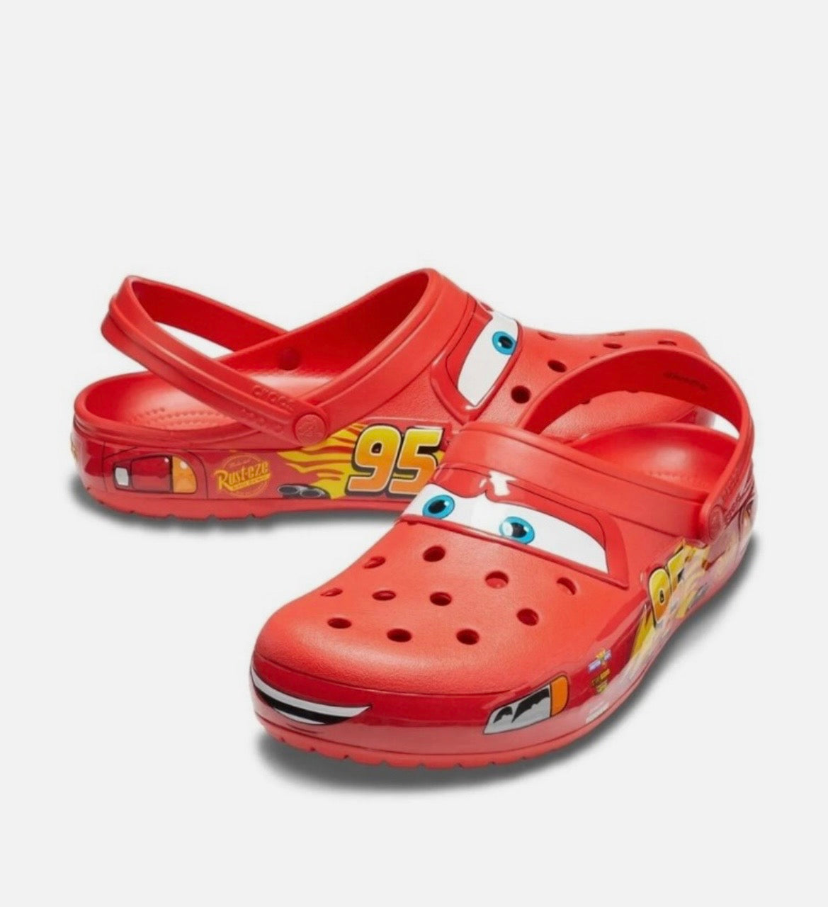 LIGHTNING MCQUEEN CROCS – RED
