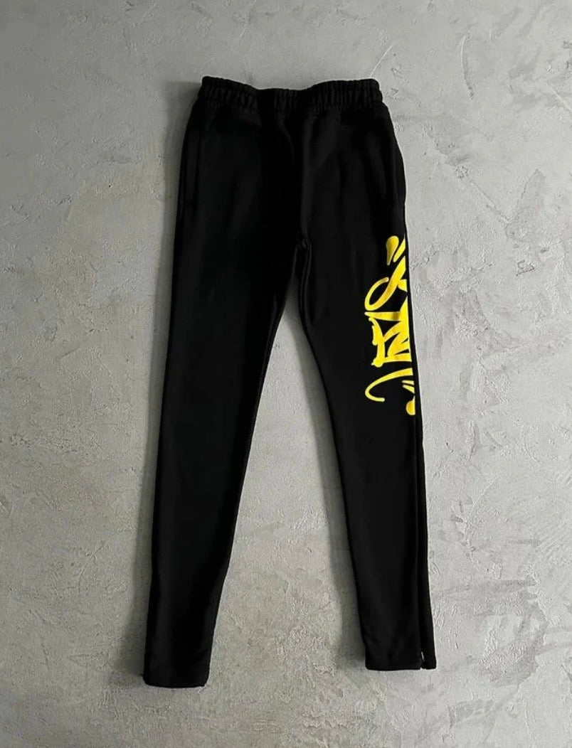 SYNAWORLD TEAM SYNA TRACKSUIT - MARL YELLOW/BLACK