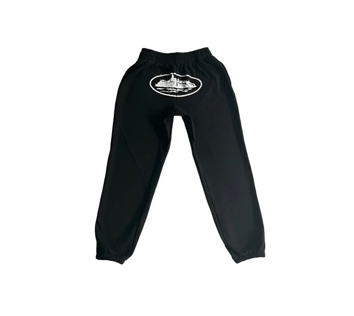 CORTEIZ ALCATRAZ SWEATPANTS - BLACK