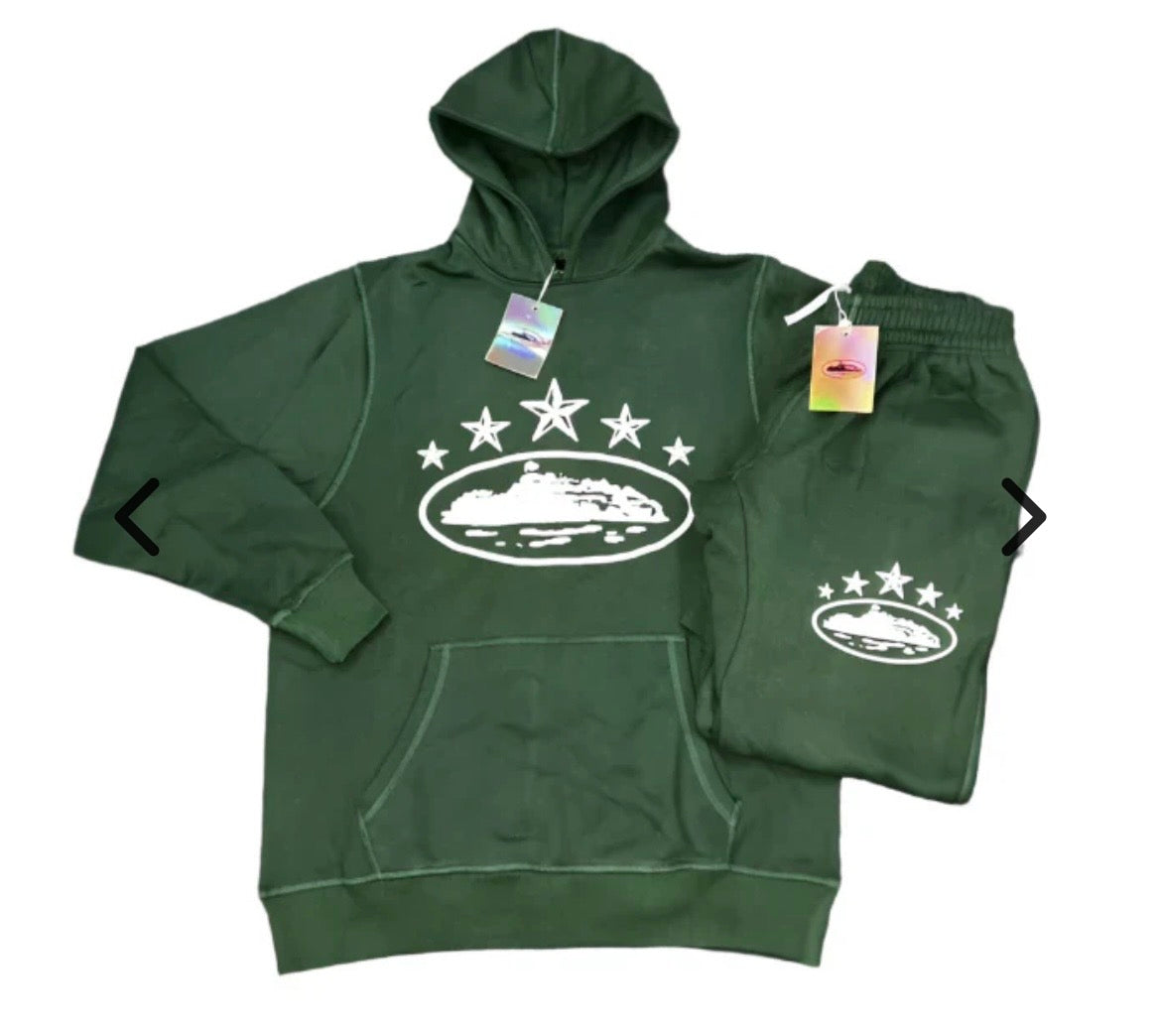 CORTEIZ 5 STARZ ALCATRAZ TRACKSUIT GREEN