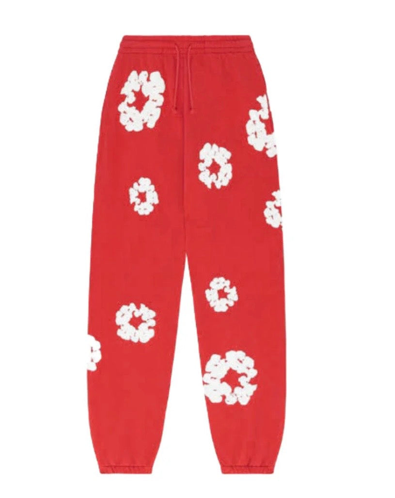 DENIM TEARS TRACKSUIT- RED
