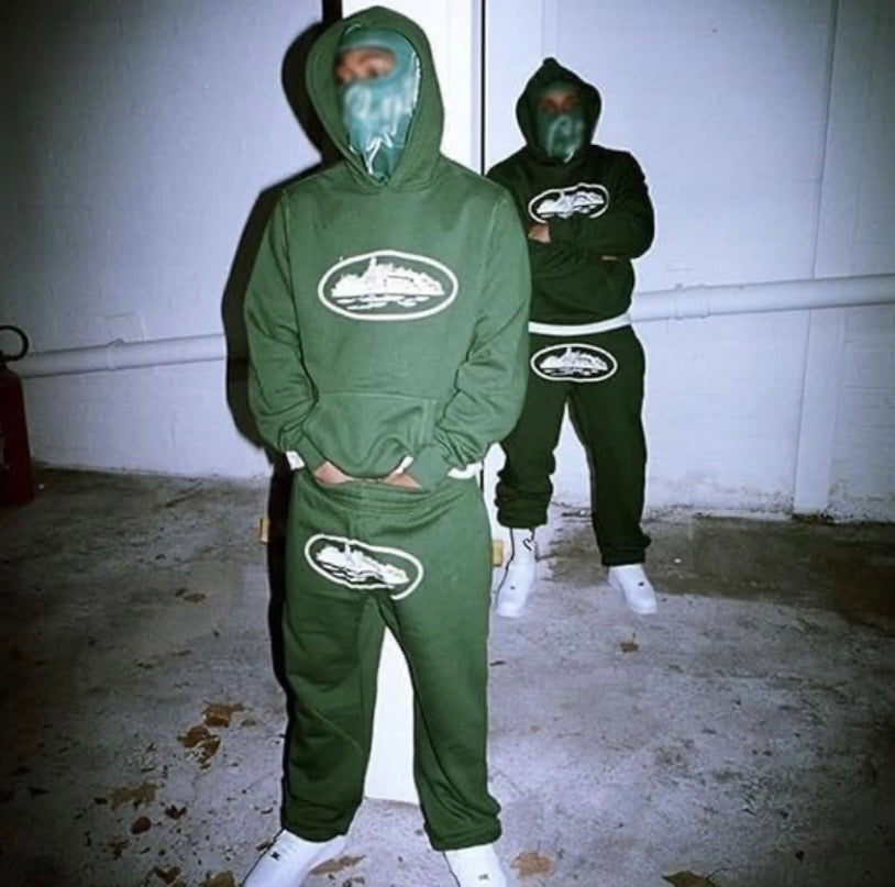 CORTEIZ 5 STARZ ALCATRAZ TRACKSUIT GREEN