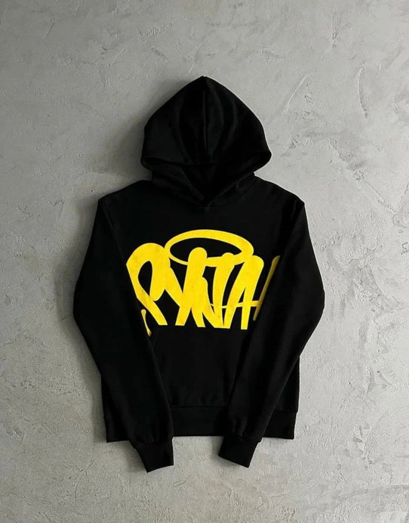 SYNAWORLD TEAM SYNA TRACKSUIT - MARL YELLOW/BLACK