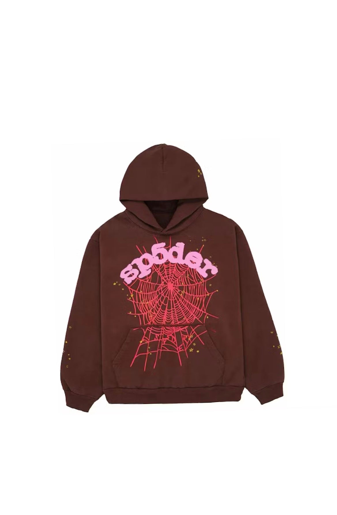 SP5DER HOODIE 'BROWN