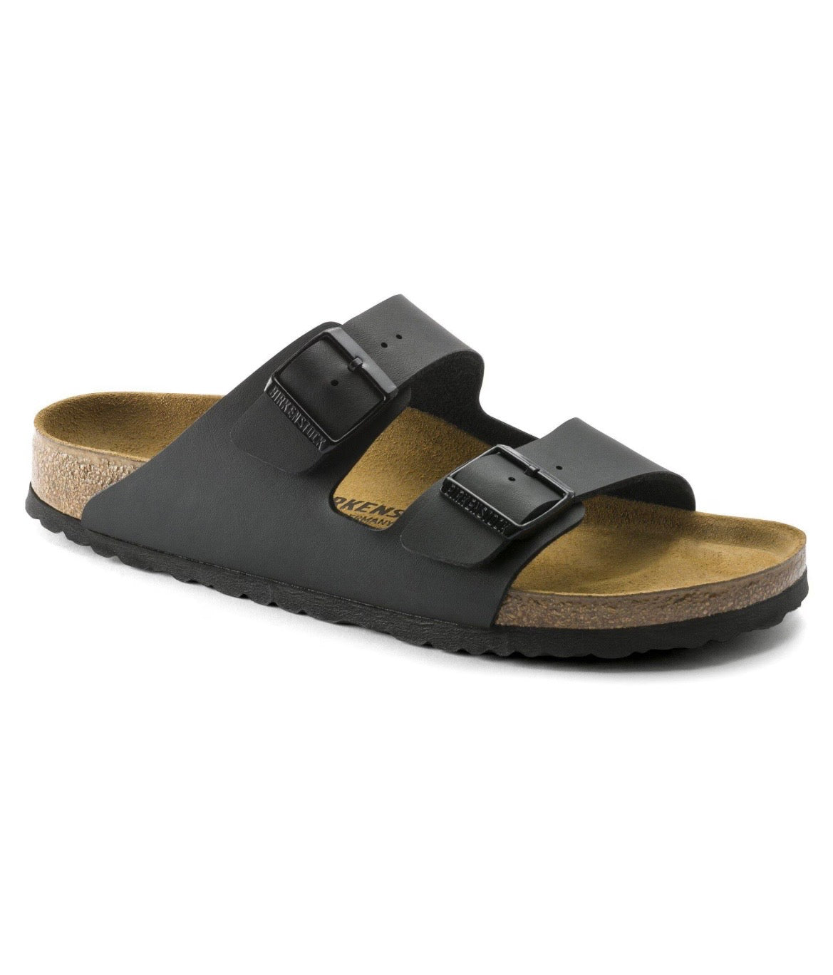 BIRKENSTOCK ARIZONA BIRKO FLOR - BLACK