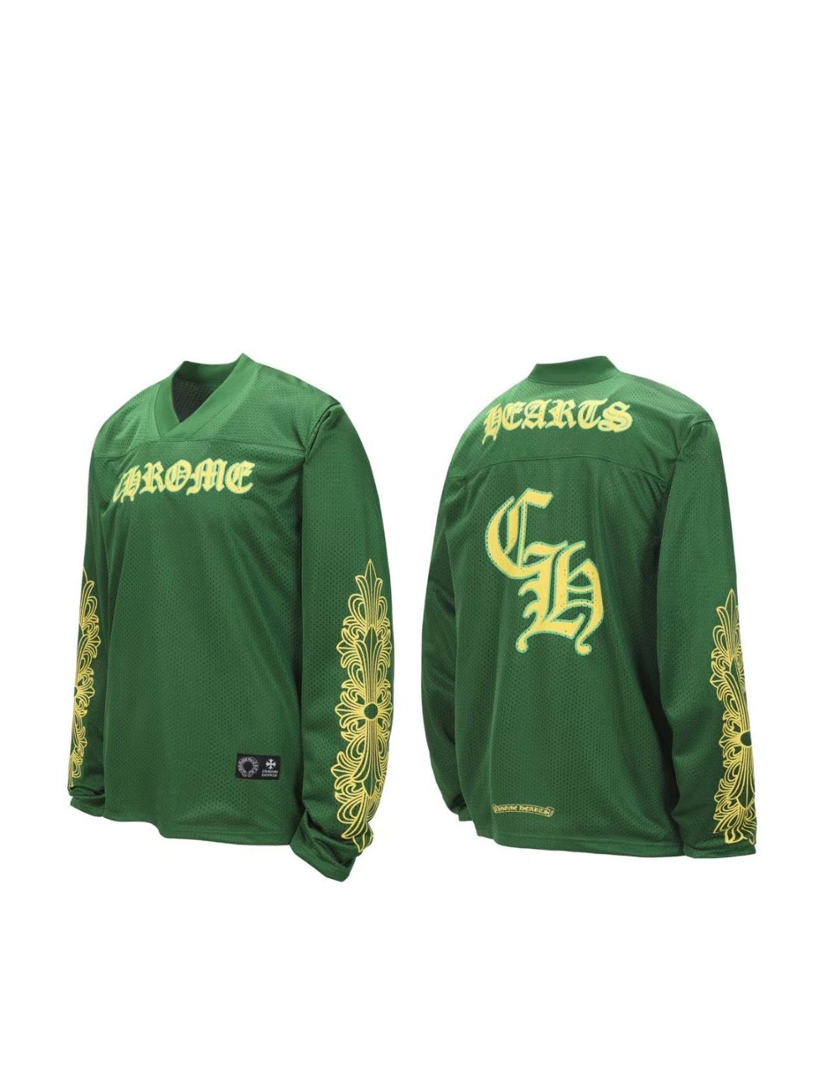 CHROME HEARTS JERSEY SHIRT - GREEN