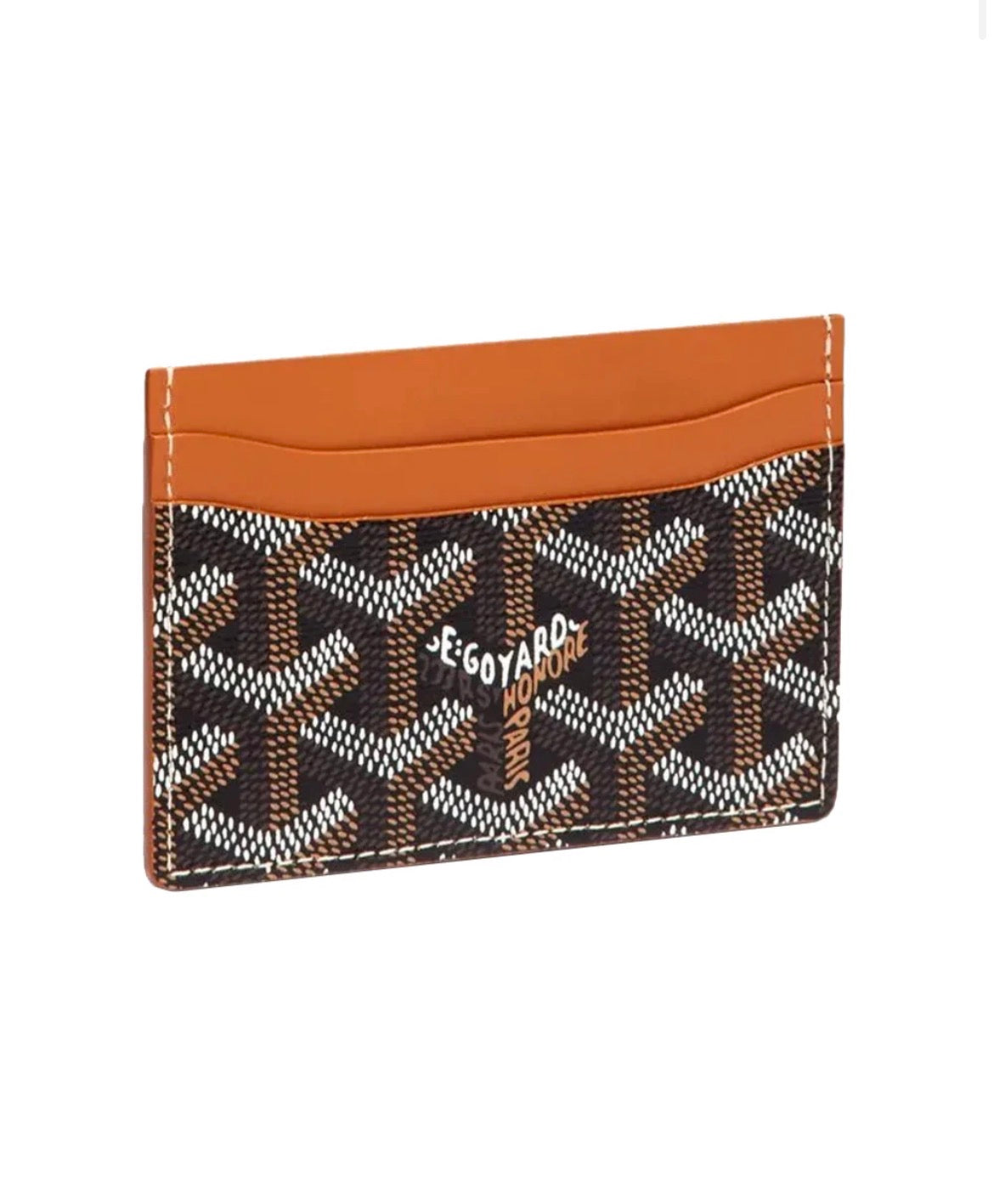 GOYARD CARDHOLDER - BROWN