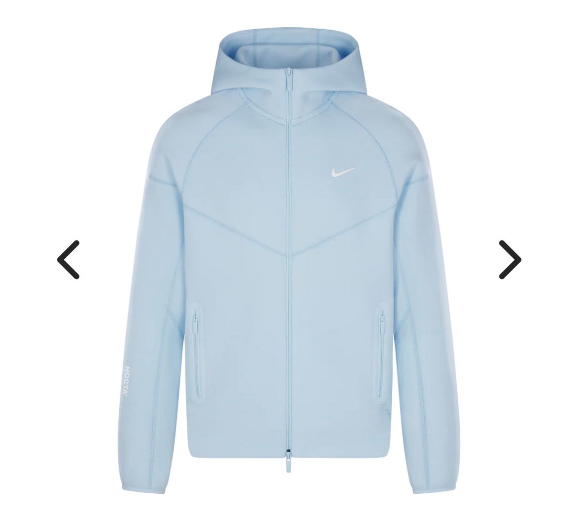 NOCTA TECH FLEECE FULL ZIP TRACKSUIT- BABY BLUE