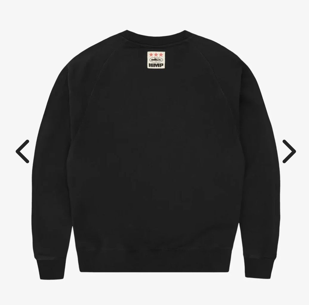 CORTEIZ HMP SWEATSHIRT - BLACK