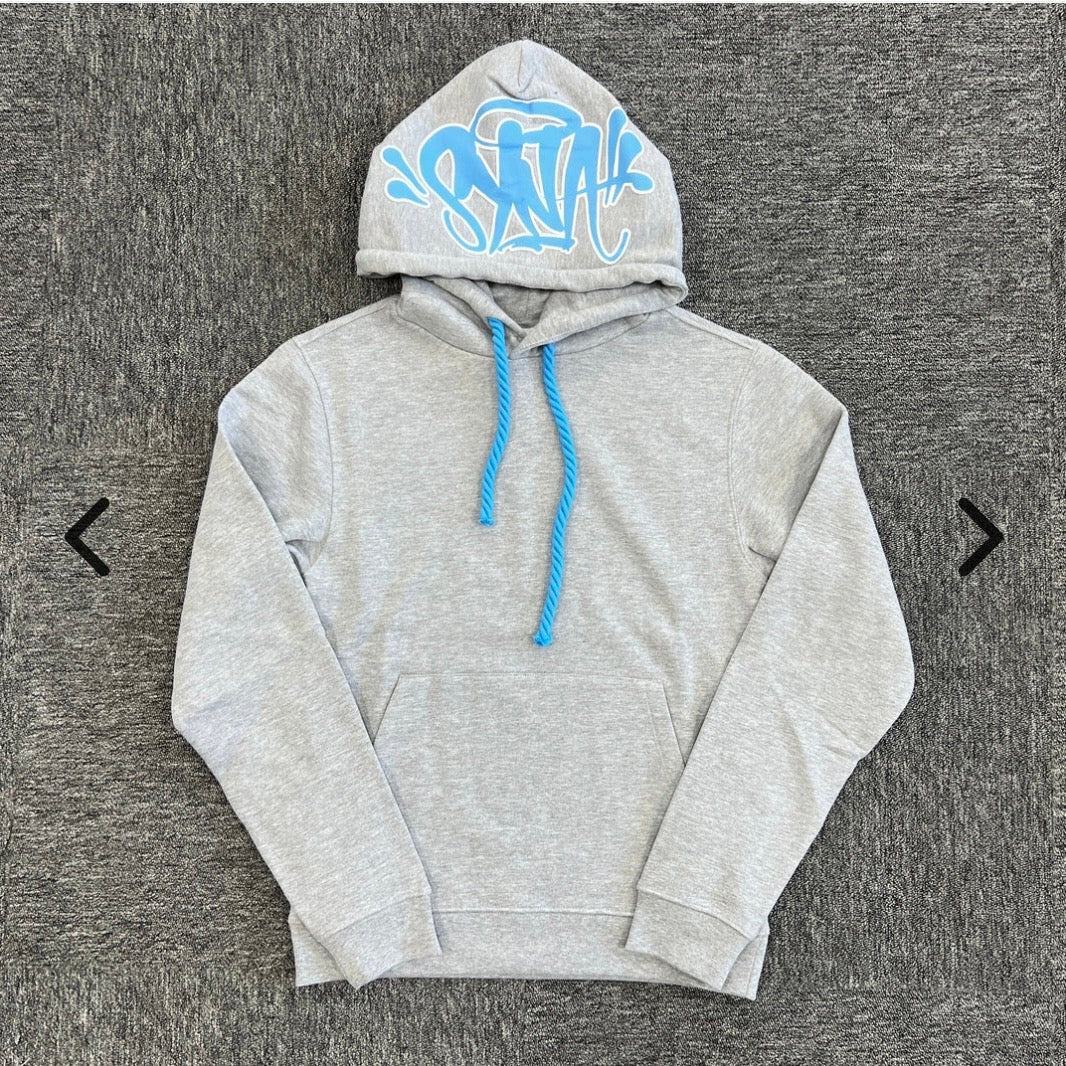 SYNAWORLD “SYNA LOGO” TRACKSUIT - GREY / BLUE