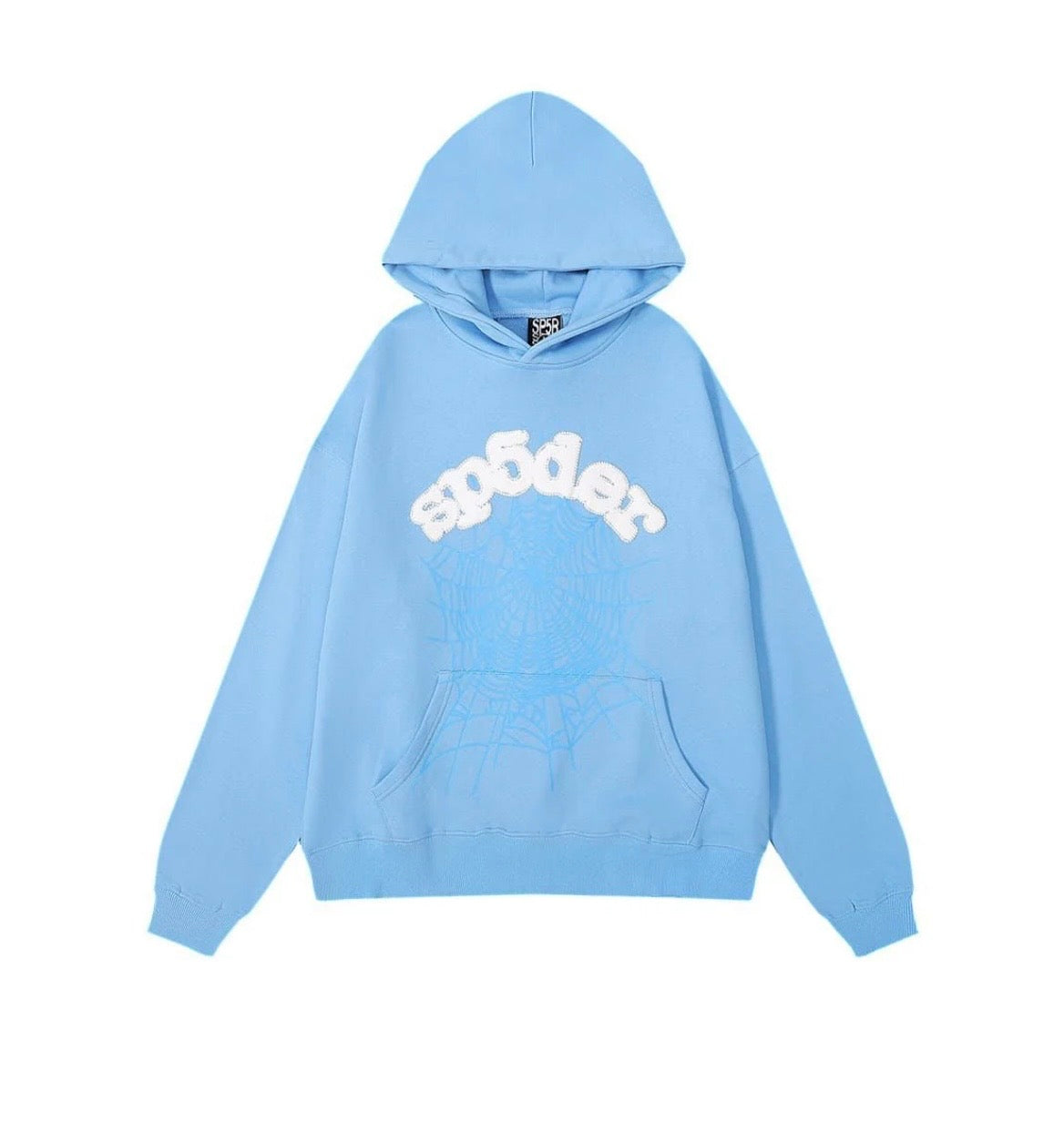 SP5DER HOODIE - BABY BLUE