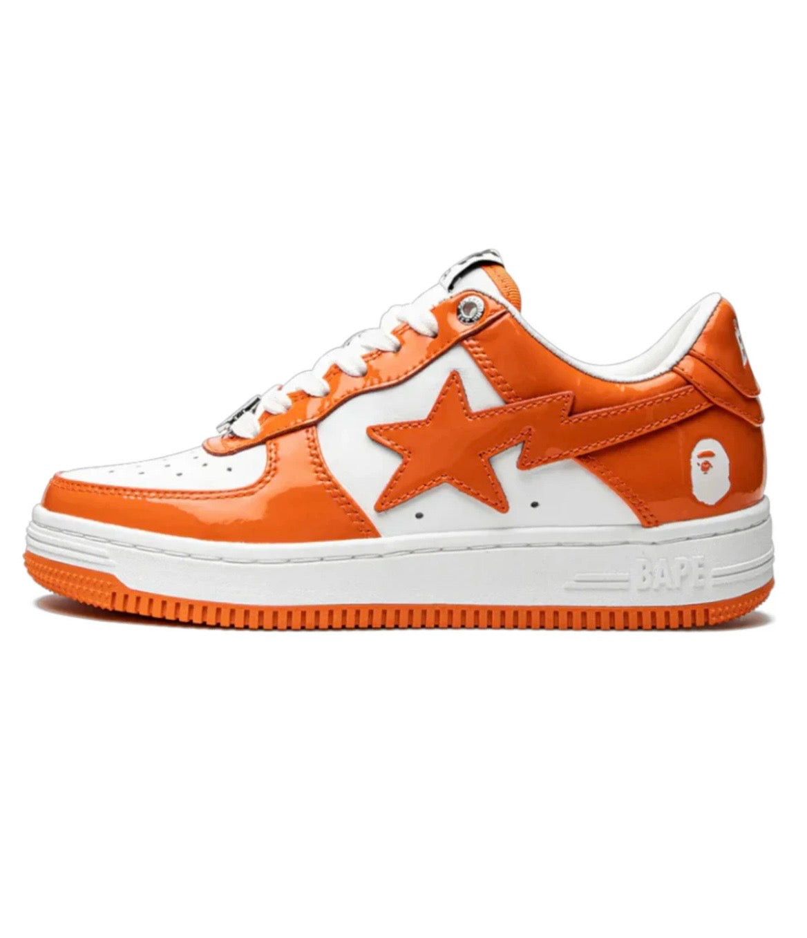 A BATHING APE BAPESTA LOW 'ORANGE'