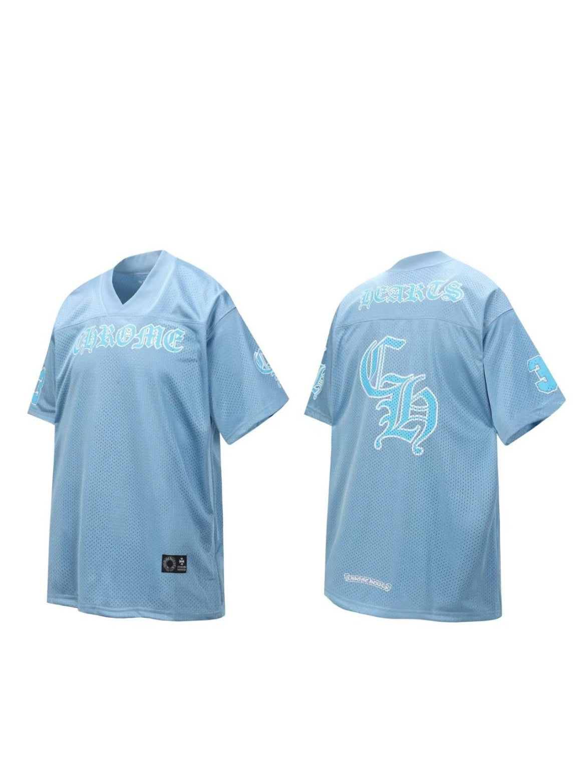 CHROME HEARTS JERSEY - BABY BLUE
