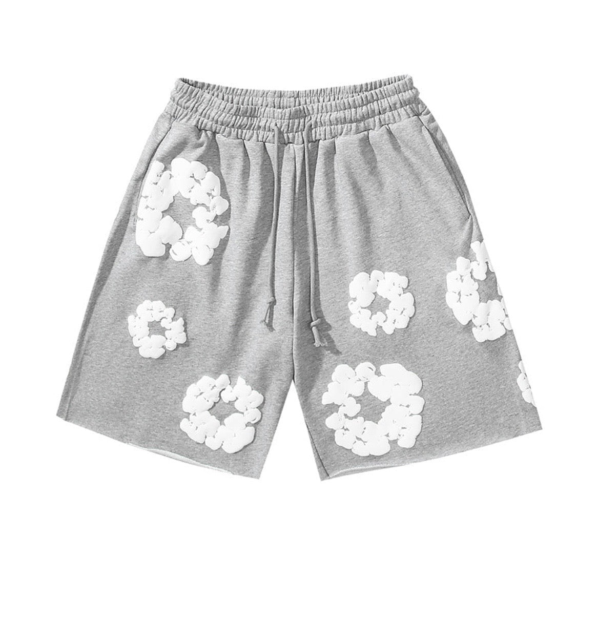 DENIM TEARS SHORTS "GREY"