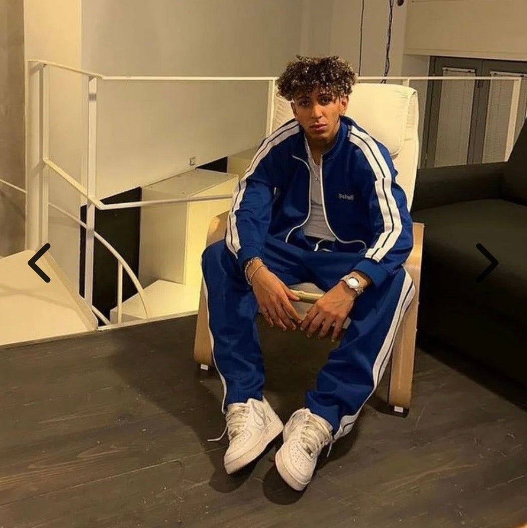 PALM ANGELS TRACKSUIT ROYAL BLUE