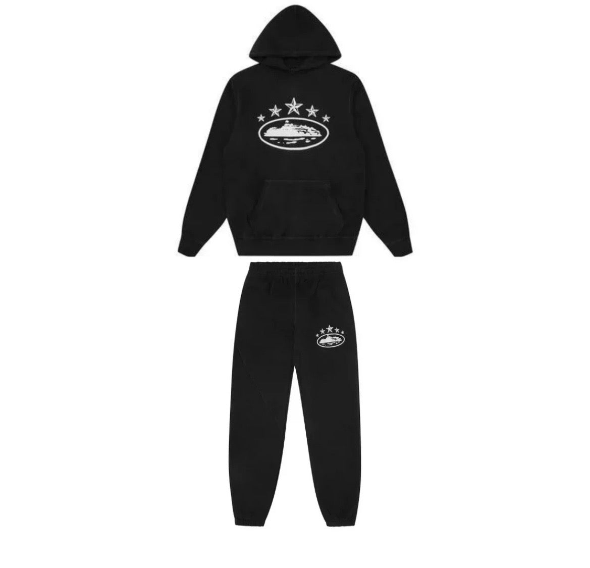 CORTEIZ 5 STARZ ALCATRAZ TRACKSUIT BLACK