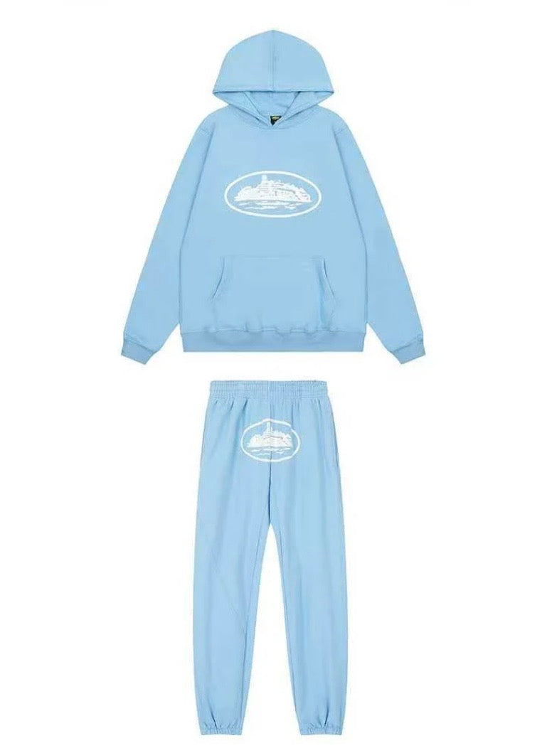 CORTEIZ ALCATRAZ TRACKSUIT "BABY BLUE"