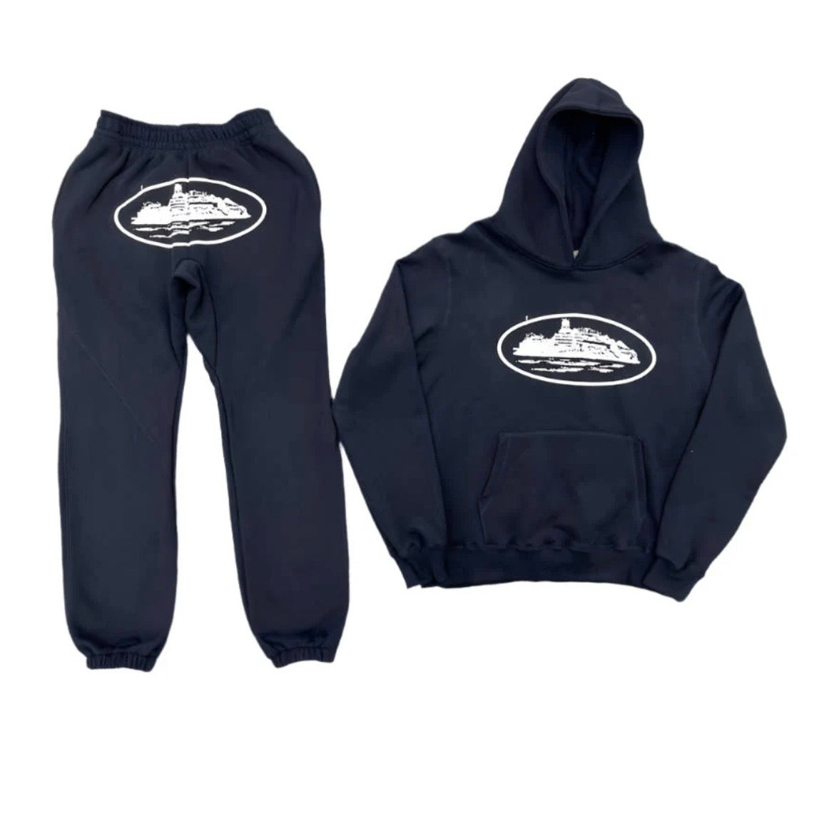 CORTEIZ ALCATRAZ TRACKSUIT "BLACK/WHITE"