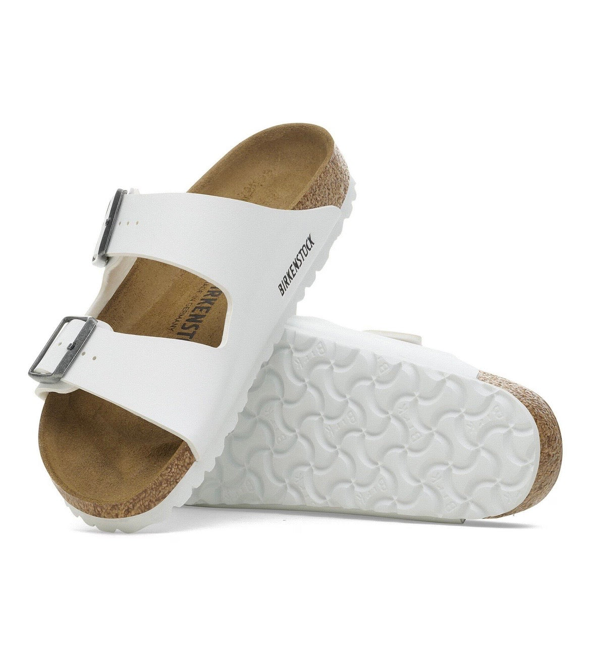 BIRKENSTOCK ARIZONA BIRKO FLOR - WHITE