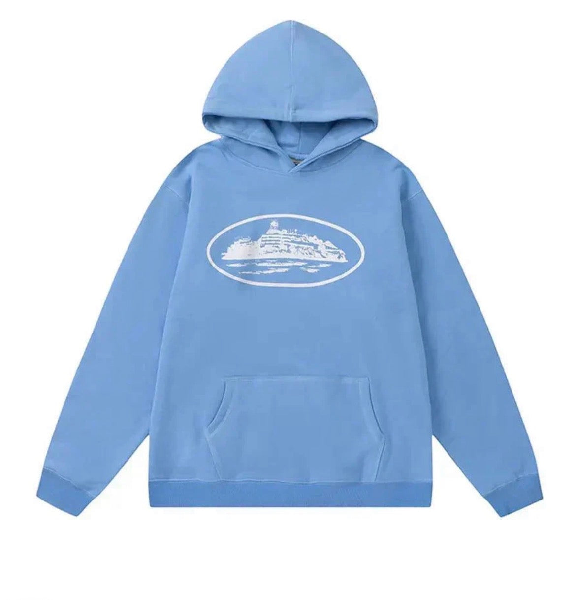 CORTEIZ HOODIE - BABY BLUE