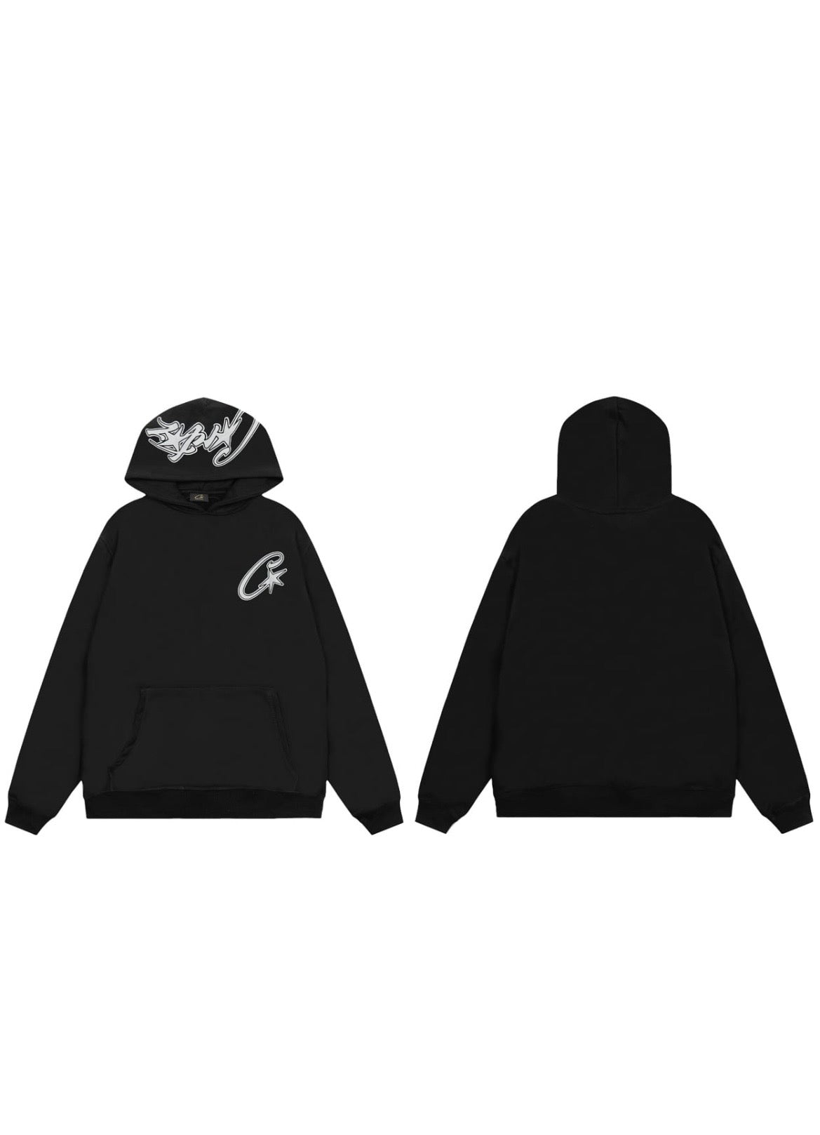 CORTEIZ HOODIE - BLACK