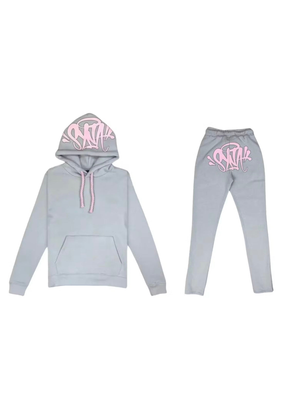 SYNA WORLD TRACKSUIT - “GREY/PINK”