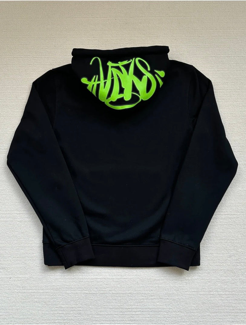 SYNA WORLD LOGO TRACKSUIT - BLACK / GREEN