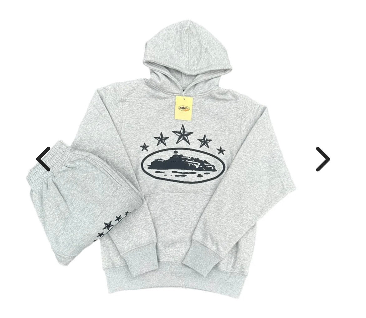 CORTEIZ 5 STARZ ALCATRAZ TRACKSUIT GREY
