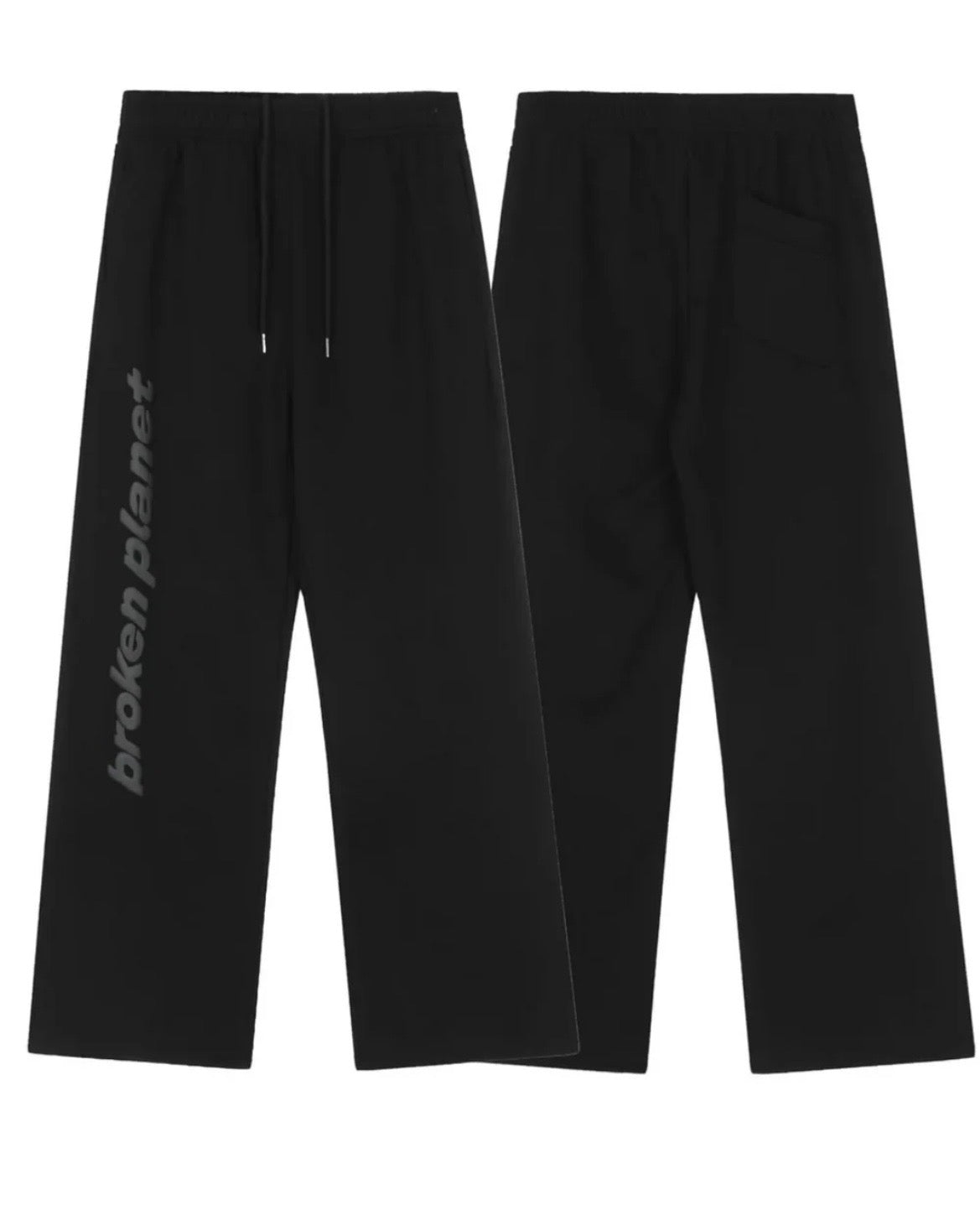 BROKEN PLANET SWEATPANTS - BLACK
