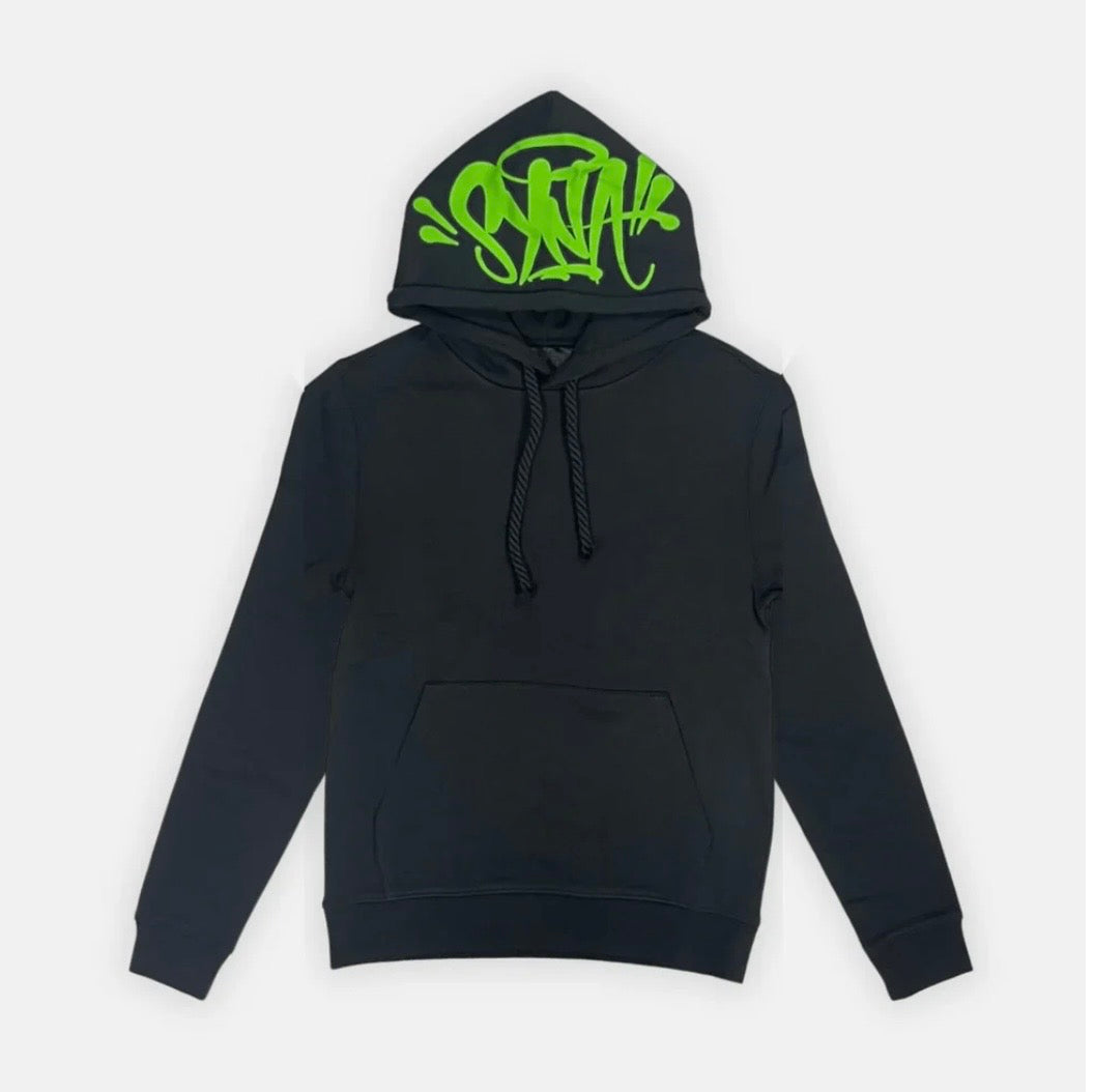 SYNA WORLD HOODIE - BLACK/GREEN