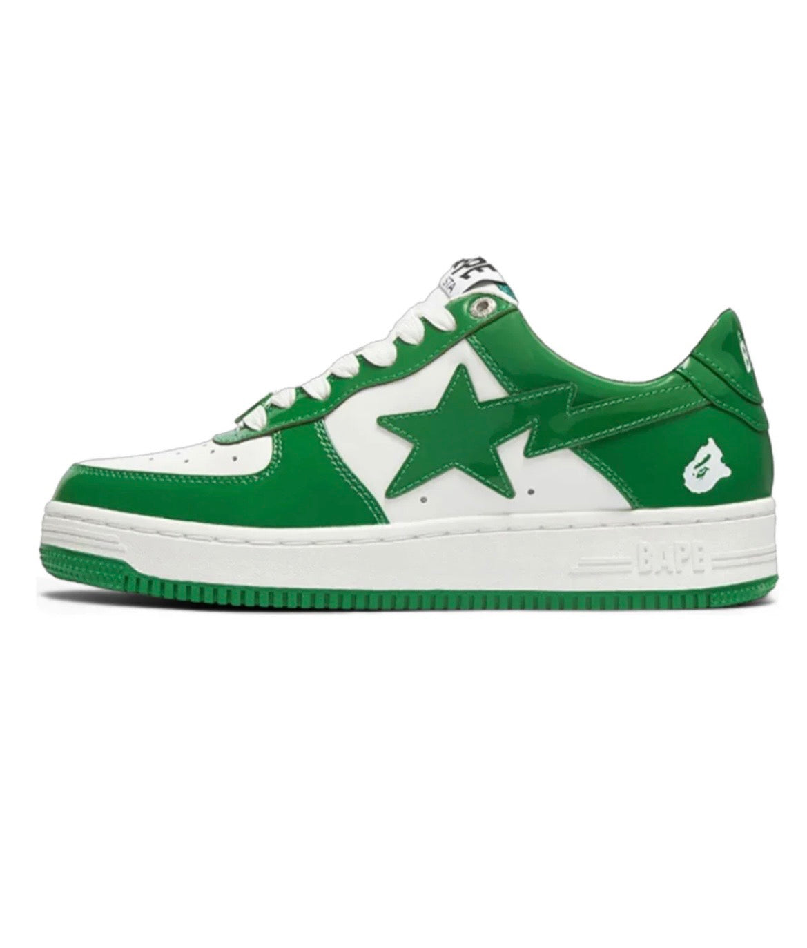 A BATHING APE BAPESTA LOW ‘GREEN’
