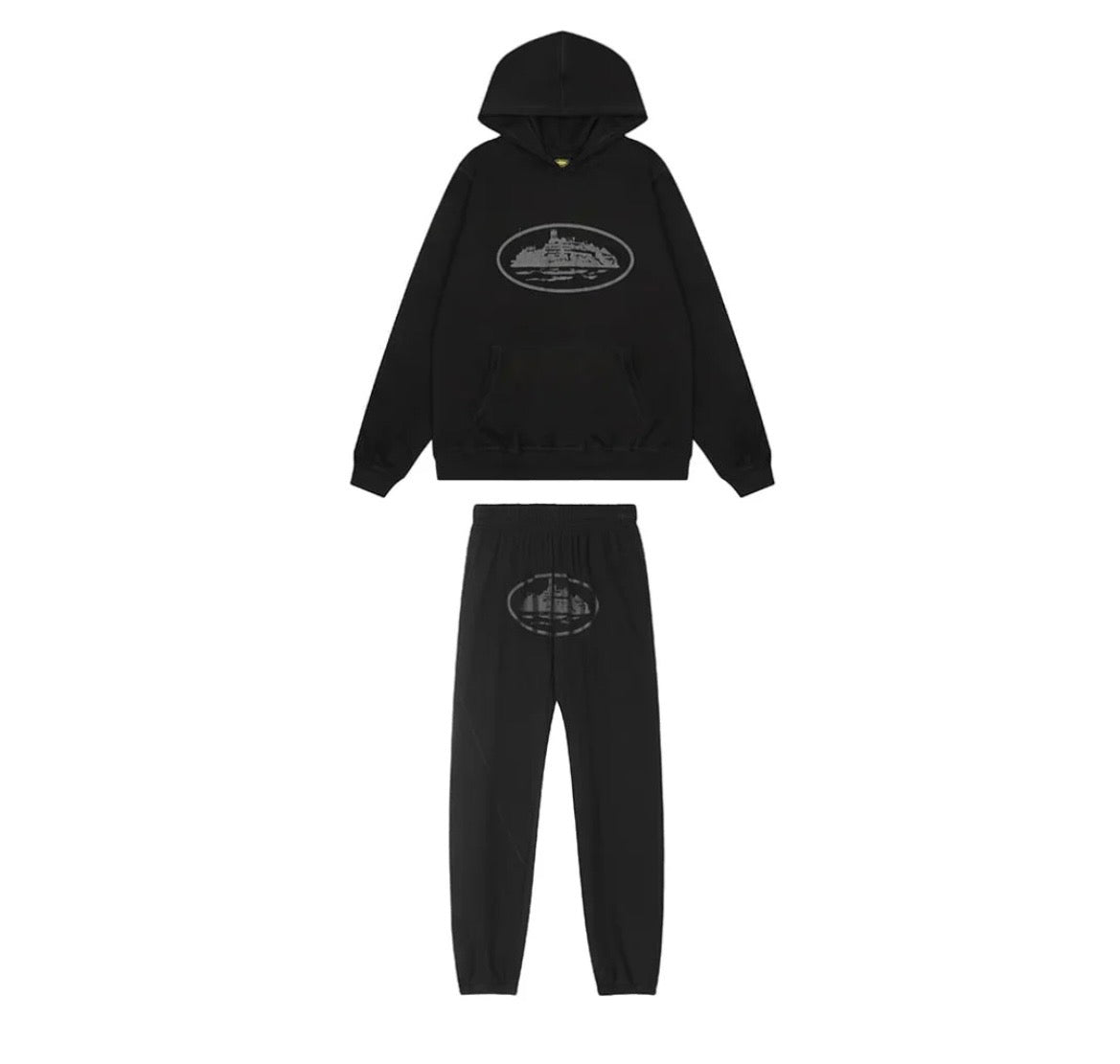 CORTEIZ ALCATRAZ TRACKSUIT BLACK ON BLACK